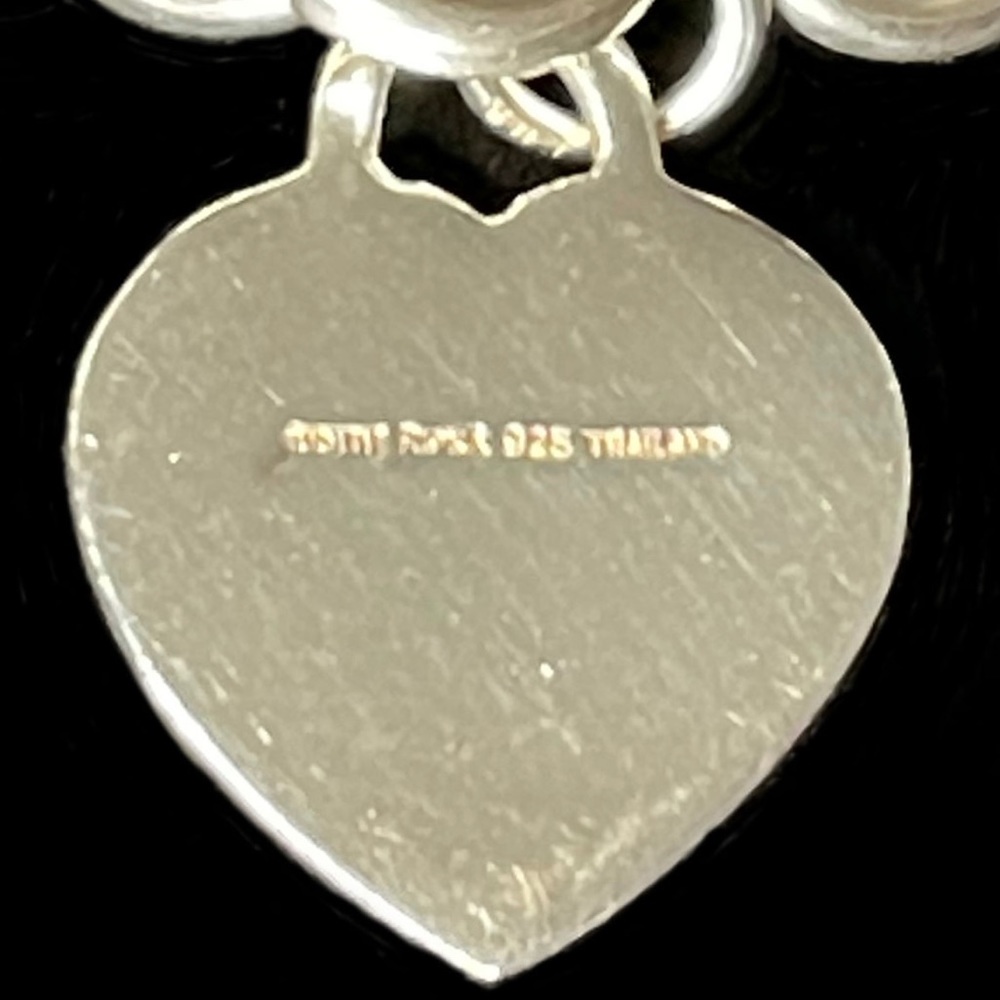 Judith Ripka Sterling Silver Bracelet with Heart Charm - Picture 8 of 10